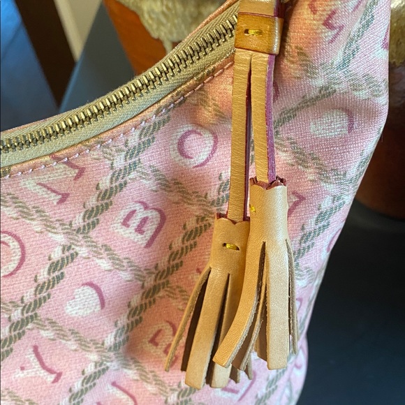 Dooney & Burke Peach & Tan Shoulder Bag - Picture 3 of 8